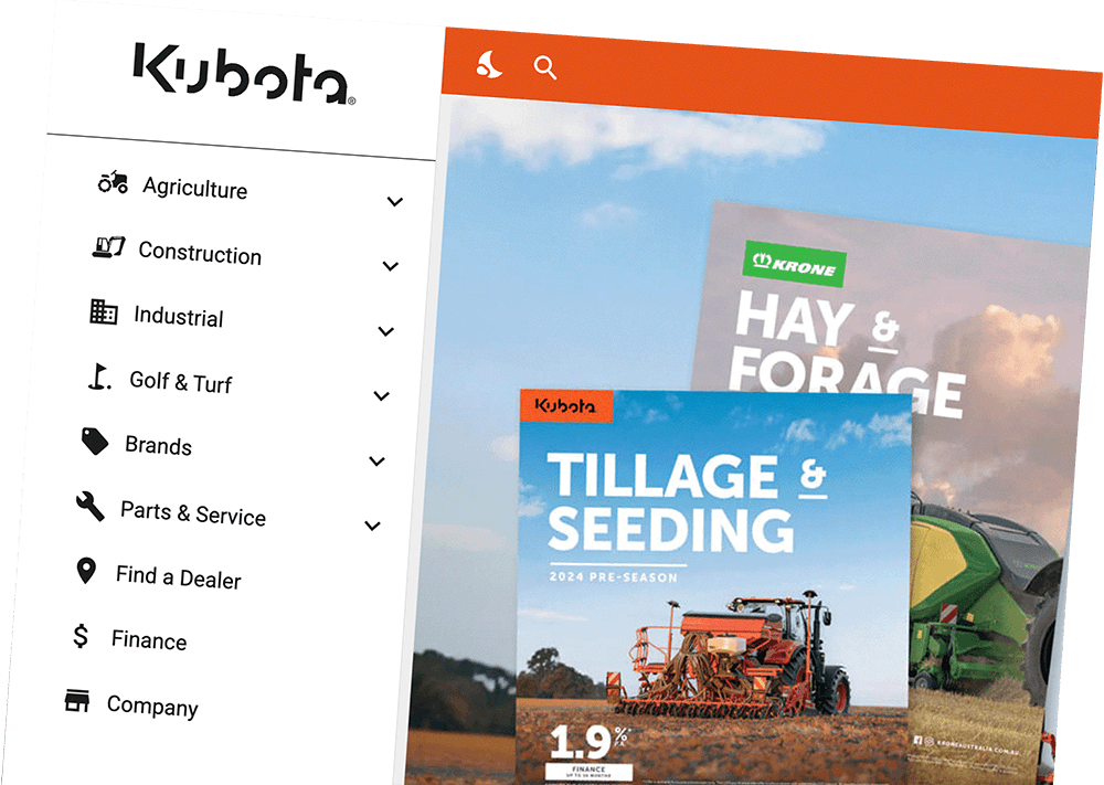 Kubota Connect cover